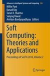 Soft Computing: Theories and Applications