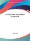 Bacon vs. Shakespeare Brief for Plaintiff