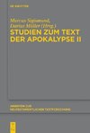 Studien zum Text der Apokalypse II