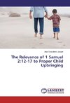 The Relevance of 1 Samuel 2:12-17 to Proper Child Upbringing