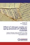 Effect of nitrogen oxides on aging processes of cellulosic materials