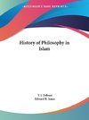 History of Philosophy in Islam