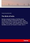 The Birds of India