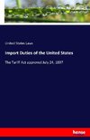 Import Duties of the United States