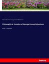 Philosophical Remains of George Croom Robertson