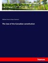 The law of the Canadian constitution
