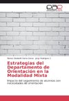 Estrategias del Departamento de Orientación en la Modalidad Mixta