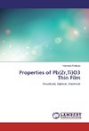 Properties of Pb(Zr,Ti)O3 Thin Film