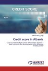 Credit score in Albania