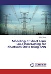 Modeling of Short Term Load Forecasting for Khartuom State Using ANN