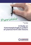 A Study on histomorphological pattern of psoriasi form skin lesions