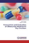 Formulation and Evaluation of Olmesartan Medoxomil Dry Emulsion