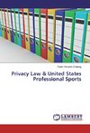 Privacy Law & United States Professional Sports