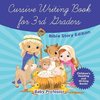 Cursive Writing Book for 3rd Graders - Bible Story Edition | Children's Reading and Writing Books