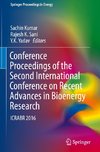 Conference Proceedings of the Second International Conference on Recent Advances in Bioenergy Research