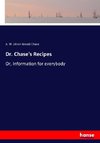 Dr. Chase's Recipes