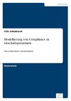 Modellierung von Compliance in Geschäftsprozessen