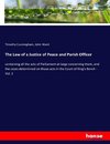 The Law of a Justice of Peace and Parish Officer