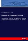 Growth in the Knowledge of Our Lord