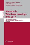 Advances in Web-Based Learning - ICWL 2017