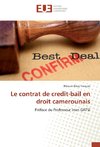 Le contrat de credit-bail en droit camerounais