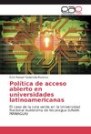 Política de acceso abierto en universidades latinoamericanas