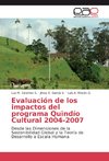 Evaluación de los impactos del programa Quindío Cultural 2004-2007