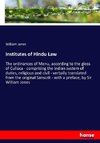 Institutes of Hindu Law