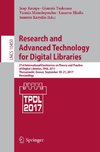 Research and Advanced Technology for Digital Libraries