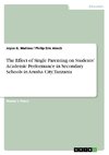 The Effect of Single Parenting on Students' Academic Performance in Secondary Schools in Arusha City, Tanzania