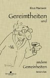 Gereimtheiten und andere Gemeinheiten