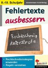 Fehlertexte ausbessern / Klasse 8-10