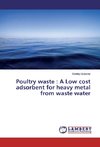 Poultry waste : A Low cost adsorbent for heavy metal from waste water