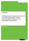 Sind Kapazitätsmechanismen eine Antwort auf volatile Strommärkte? Analyse unterschiedlicher Instrumente zur Kapazitätsbewirtschaftung