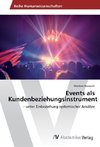 Events als Kundenbeziehungsinstrument