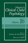 Advances in Clinical Child Psychology