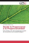 Desde lo Proporcional a la Proporcionalidad