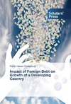 Impact of Foreign Debt on Growth of a Developing Country