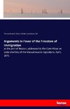 Arguments in Favor of the Freedom of Immigration