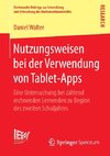 Nutzungsweisen bei der Verwendung von Tablet-Apps