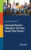 A Study Guide for Ishmael Reed's 