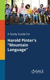 A Study Guide for Harold Pinter's 