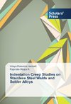 Indentation Creep Studies on Stainless Steel Welds and Solder Alloys