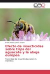 Efecto de insecticidas sobre trips del aguacate y la abeja europea