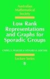 Low Rank Representations and Graphs for Sporadic Groups