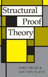 Structural Proof Theory