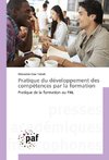 Pratique du développement des compétences par la formation