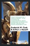 Public document No. 1. Annual report - vital statistics of Massachusetts. Births, marriages, divorces and deaths. For the year ending December 31, 1931