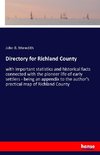 Directory for Richland County