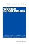 Wörter in der Politik